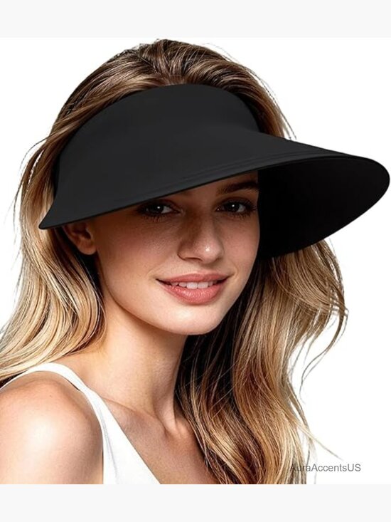 Lightweight Wide Brim Sun Visor UPF 50+ Foldable Beach Hat main image 6